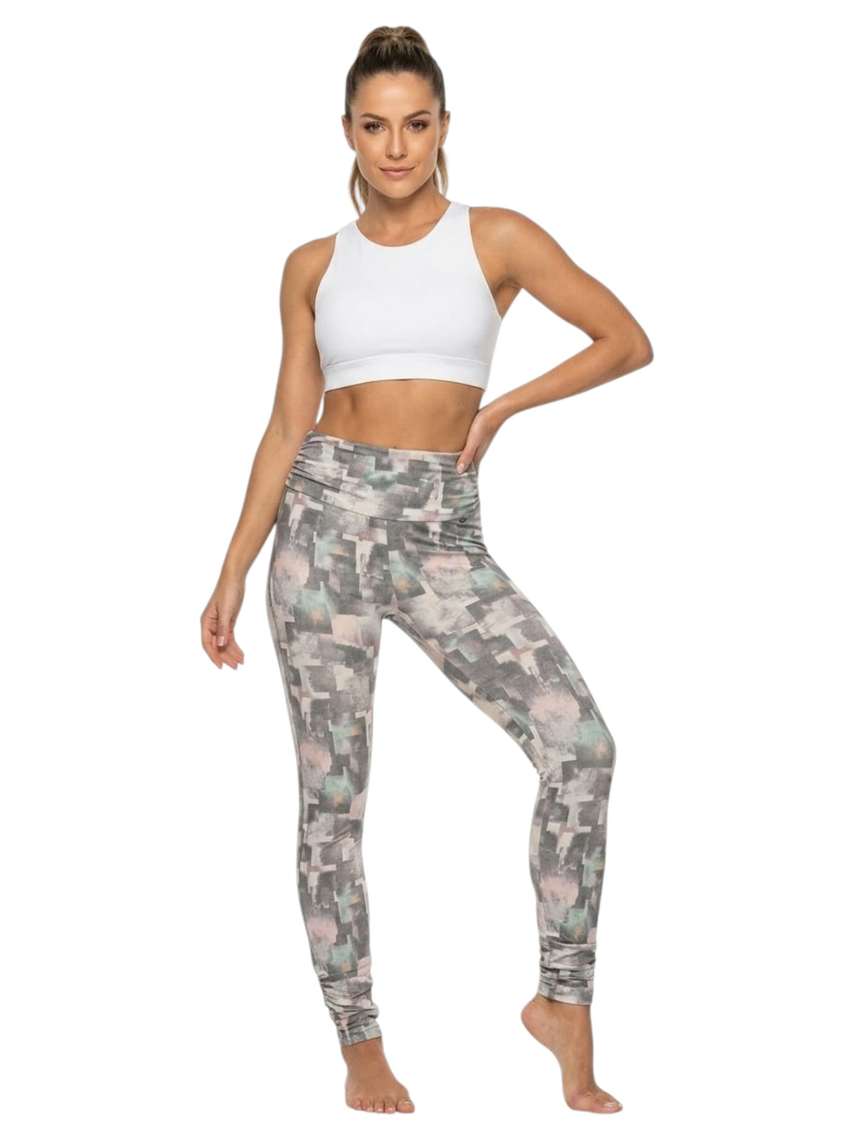Image for Women's Printed Legging,Grey
