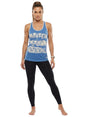 Image for Women's Printed Sport Top,Blue