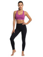 Image for Women's Textured Sport Bra,Mauve