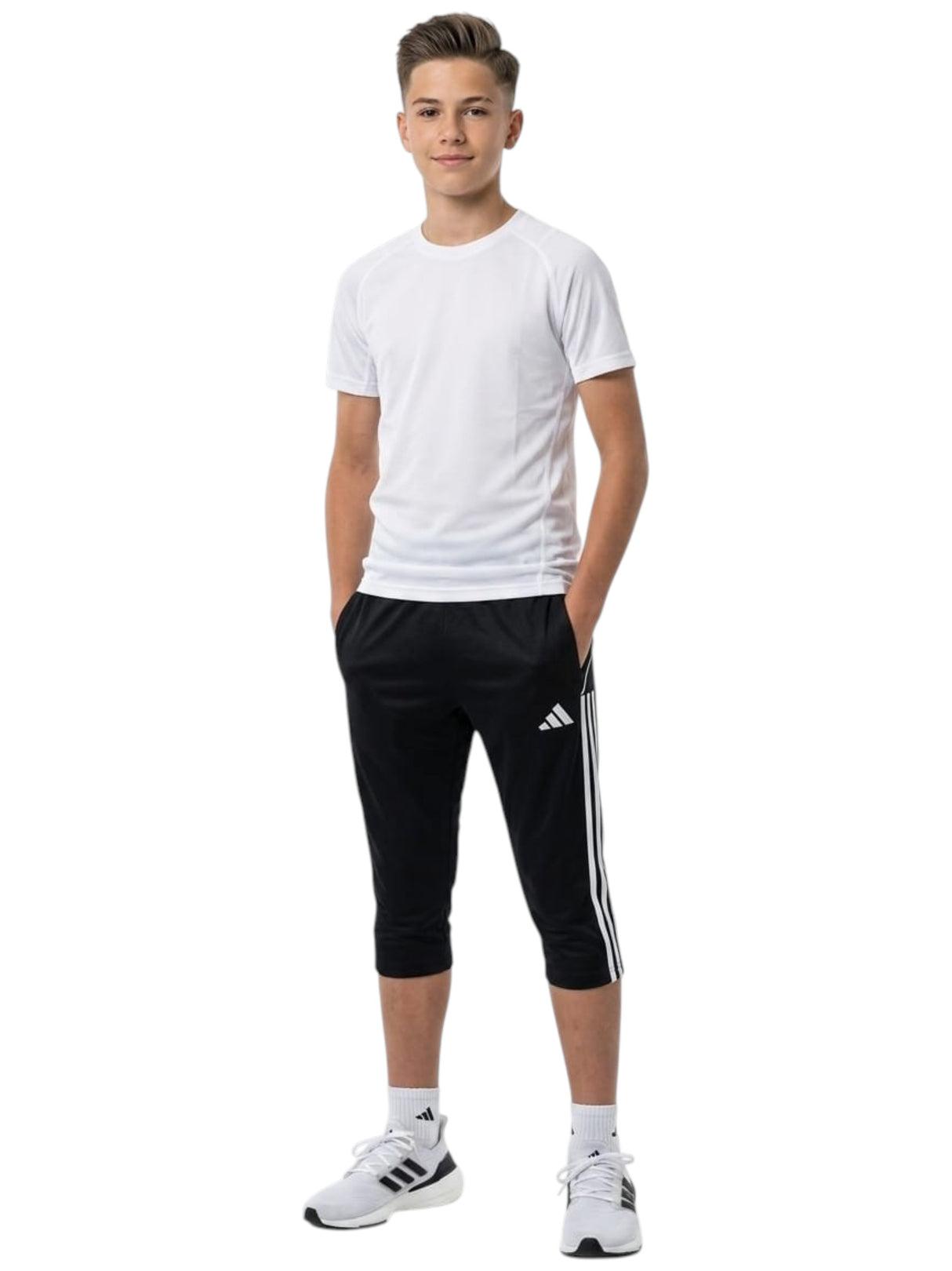 Image for Kids Boy's Colorblocked Sport Pant,Black