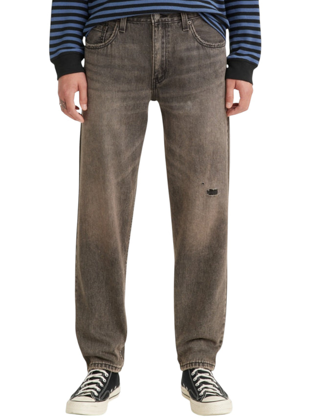 Image for Men's Plain Jeans,Dark Grey