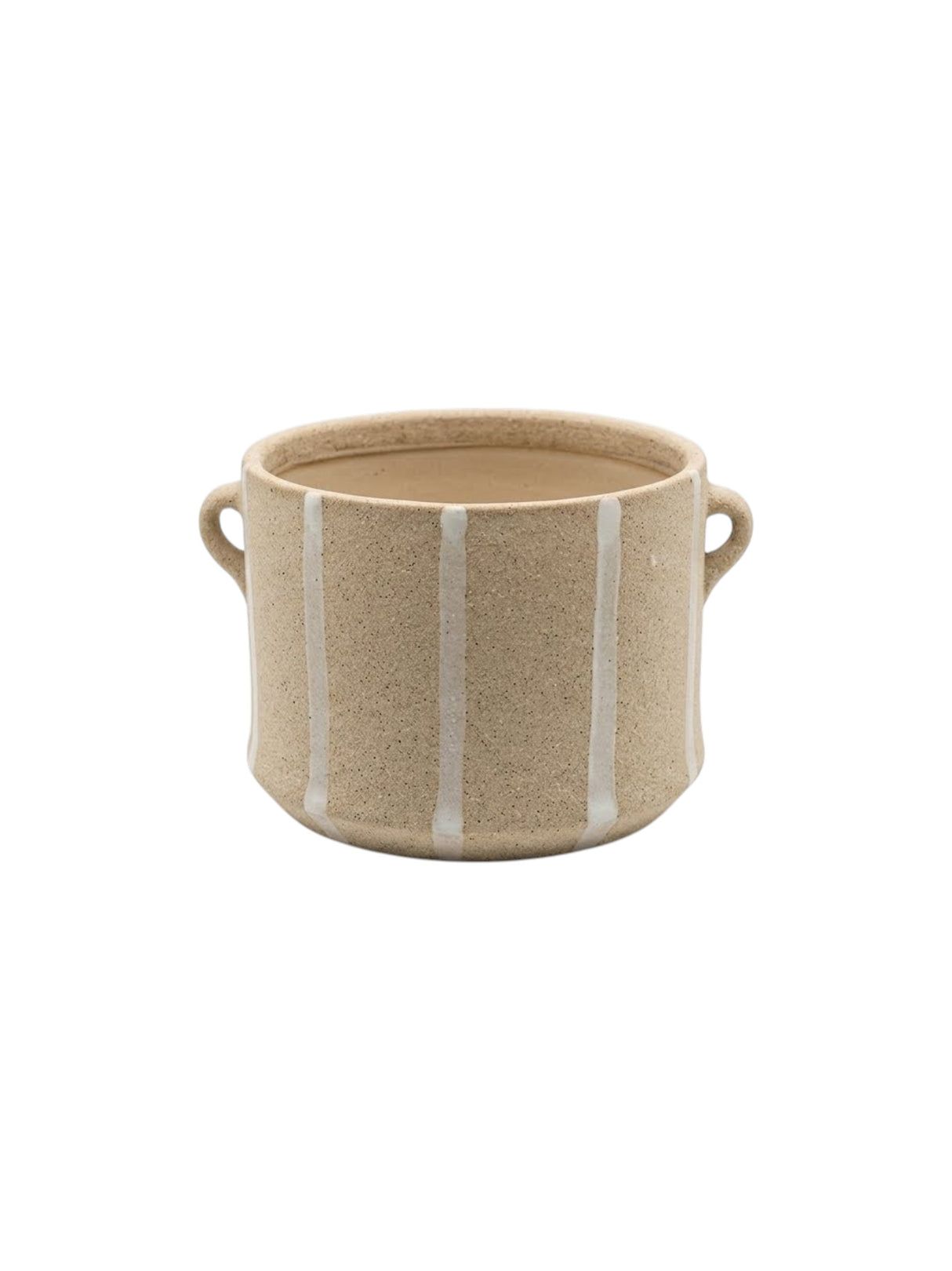 Image for Ceramic Handle Cachepot Planter