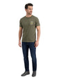 Image for Men's Printed Top,Olive