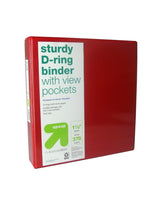 Image for D Ring Binder Clear View
