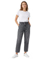 Image for Women's Plain Solid Jeans,Dark Grey
