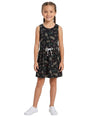 Image for Kids Girl's Printed Dress,Black