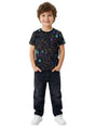 Image for Kids Boy's Printed Top,Black