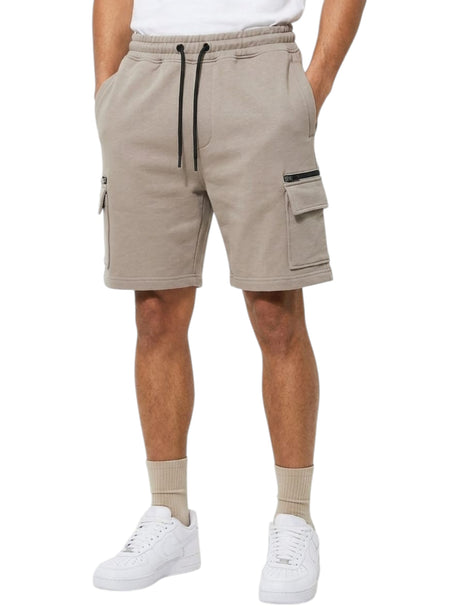 Image for Men's Plain Solid Short,Light Olive
