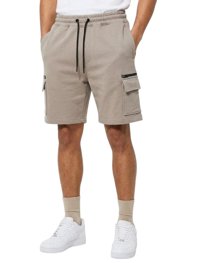 Image for Men's Plain Solid Short,Light Olive