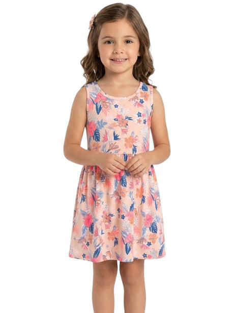 Image for Kids Girl's Floral Printed Dress,Multi