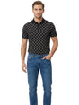 Image for Men's Printed Top,Black