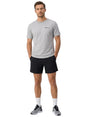 Image for Men's Brand Logo Printed Top,Grey