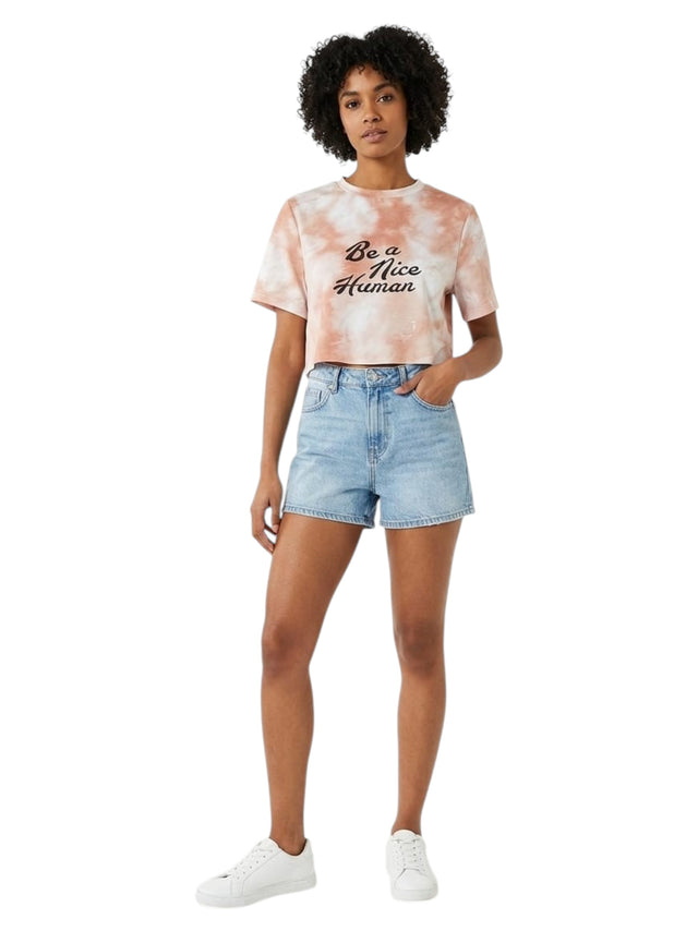 Image for Women's Printed Crop Top,Multi