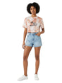 Image for Women's Printed Crop Top,Multi