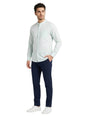 Image for Men's Plain Solid Dress Shirt,Light Aqua