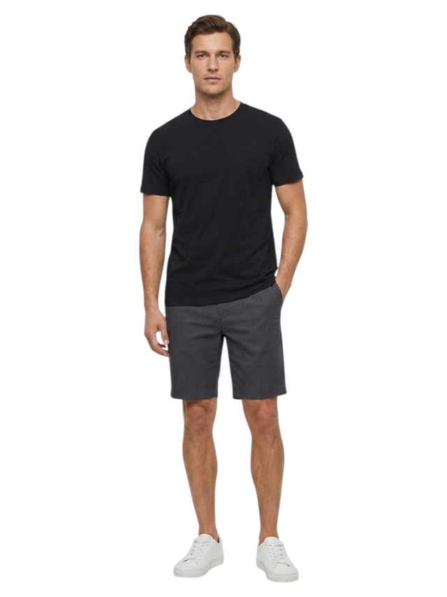 Image for Men's Plain Solid Top,Black