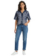 Image for Women's Printed Chemise,Navy