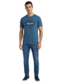 Image for Men's Printed Top,Light Navy