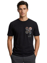 Image for Men's Printed Top,Black