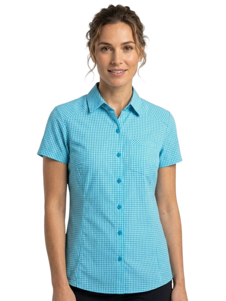Image for Women's Plaid Chemise,Blue
