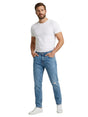 Image for Men's Washed Ripped Jeans,Blue