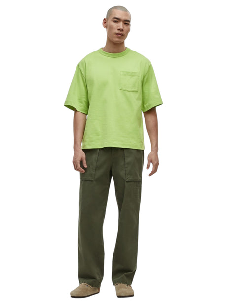 Image for Men's Plain Solid Top,Light Green