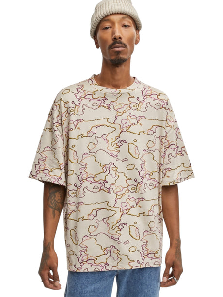 Image for Men's Printed Top,Multi