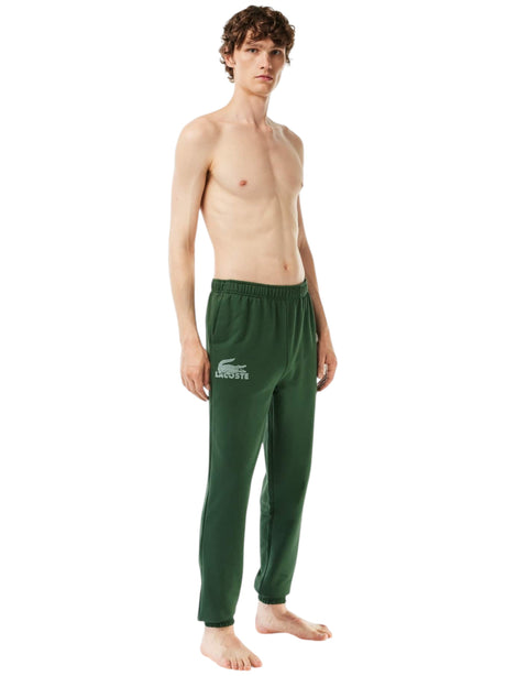 Image for Men's Brand Logo Printed Pant,Dark Green