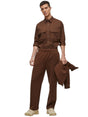 Image for Men's Plain solid Pant,Brown
