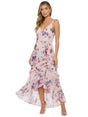 Image for Women's Floral Printed Dress,Pink