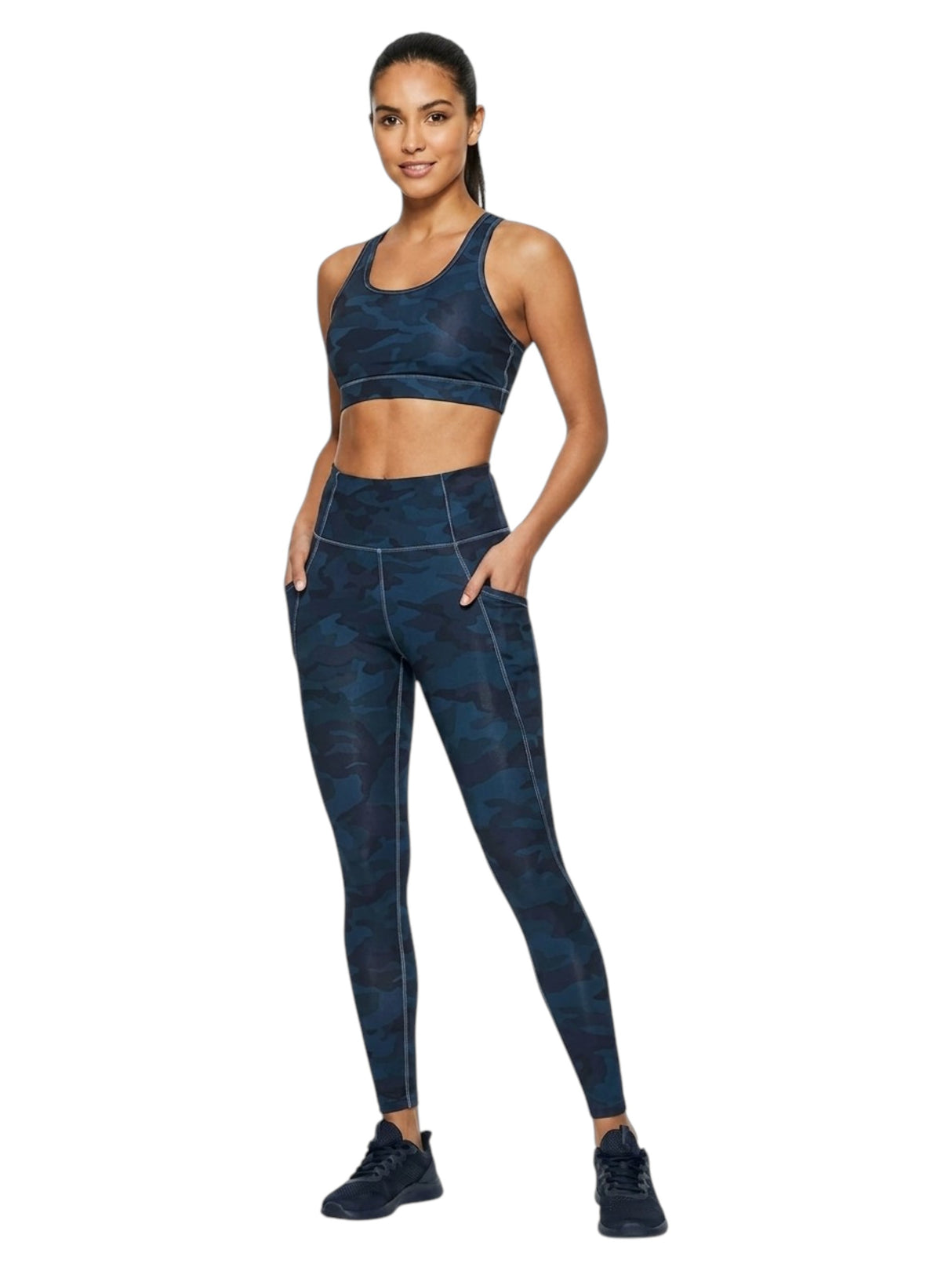 Image for Women's Printed Legging,Navy