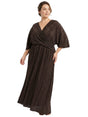 Image for Women's Ribbed Dress,Brown 