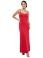 Image for Women's Plain Solid Dress,Red