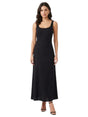 Image for Women's Plain Solid Dress,Black