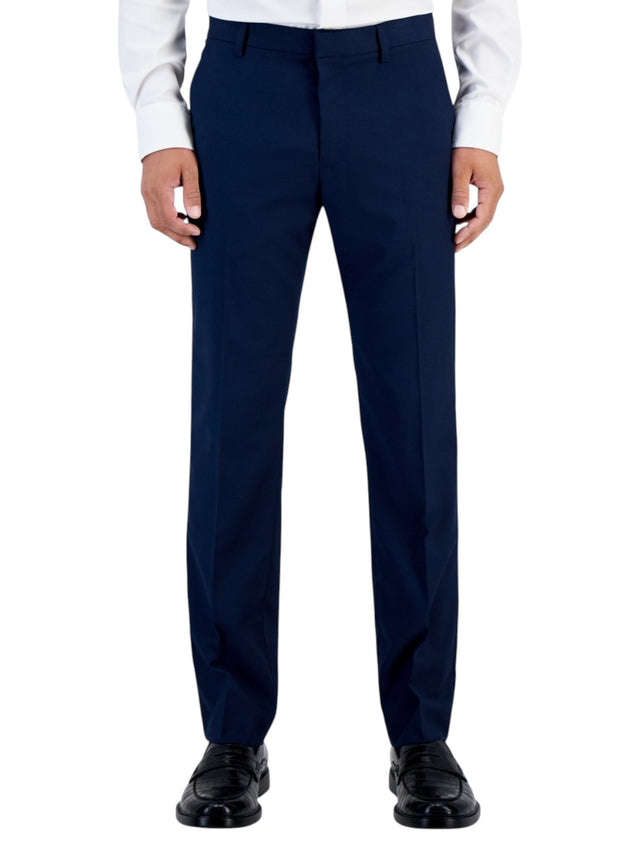 Image for Men's Plain Solid Classic Pant,Navy