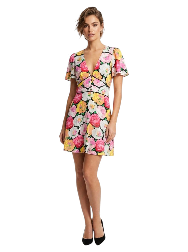 Image for Women's Printed Dress,Multi