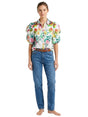 Image for Women's Fdloral Print Top,Multi