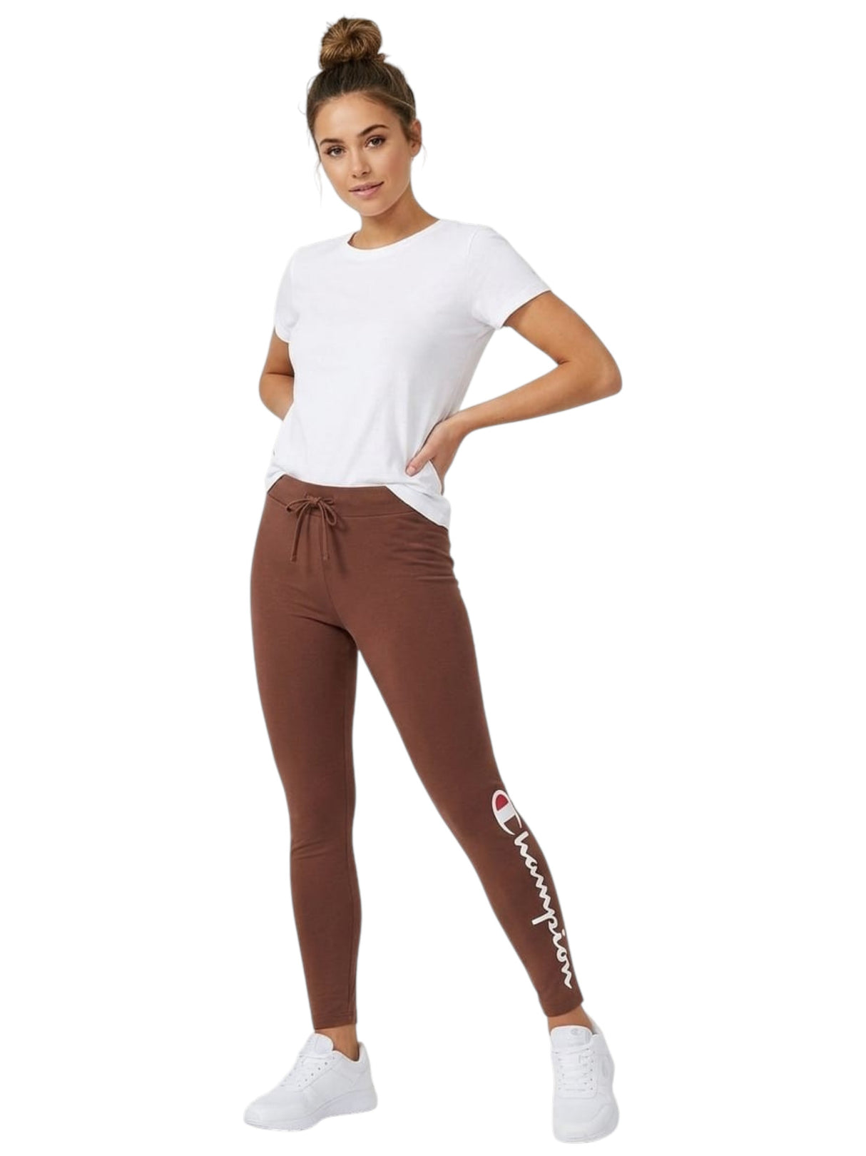 Image for Women's Printed Legging,Brown