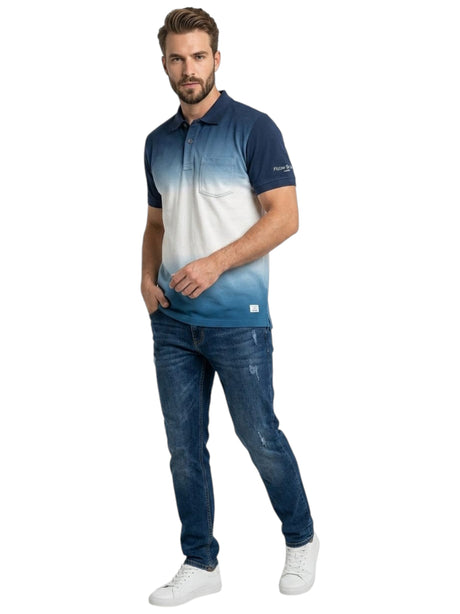 Image for Men's Ombre Textured Top,Multi