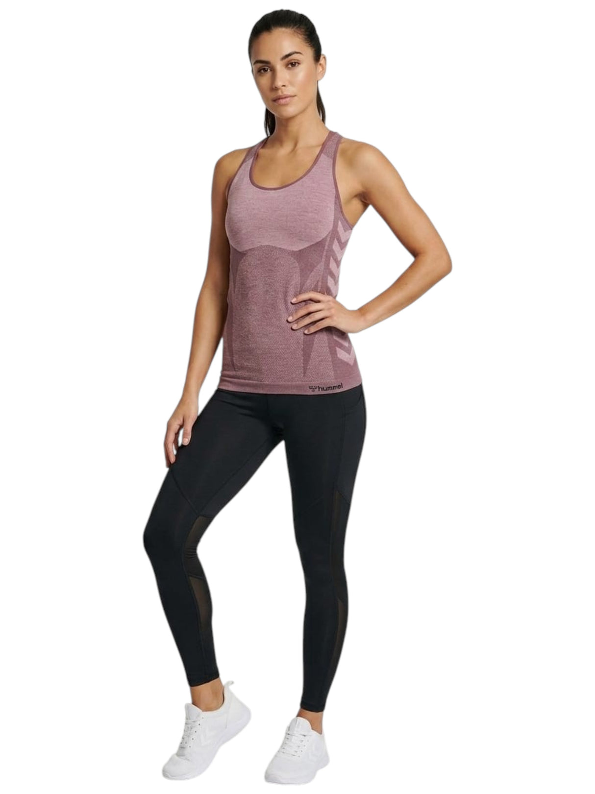 Image for Women's Textured Top,Dusty Mauve