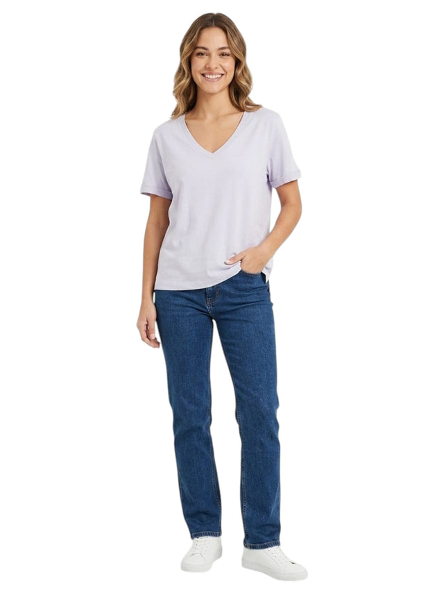 Image for Women's Printed Top,Purple