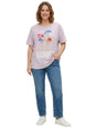 Image for Women's Printed Top,Dusty Purple