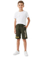 Image for Kids Boy's Printed Short,Olive