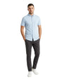 Image for Men's Knitted Dress Shirt,Light Blue