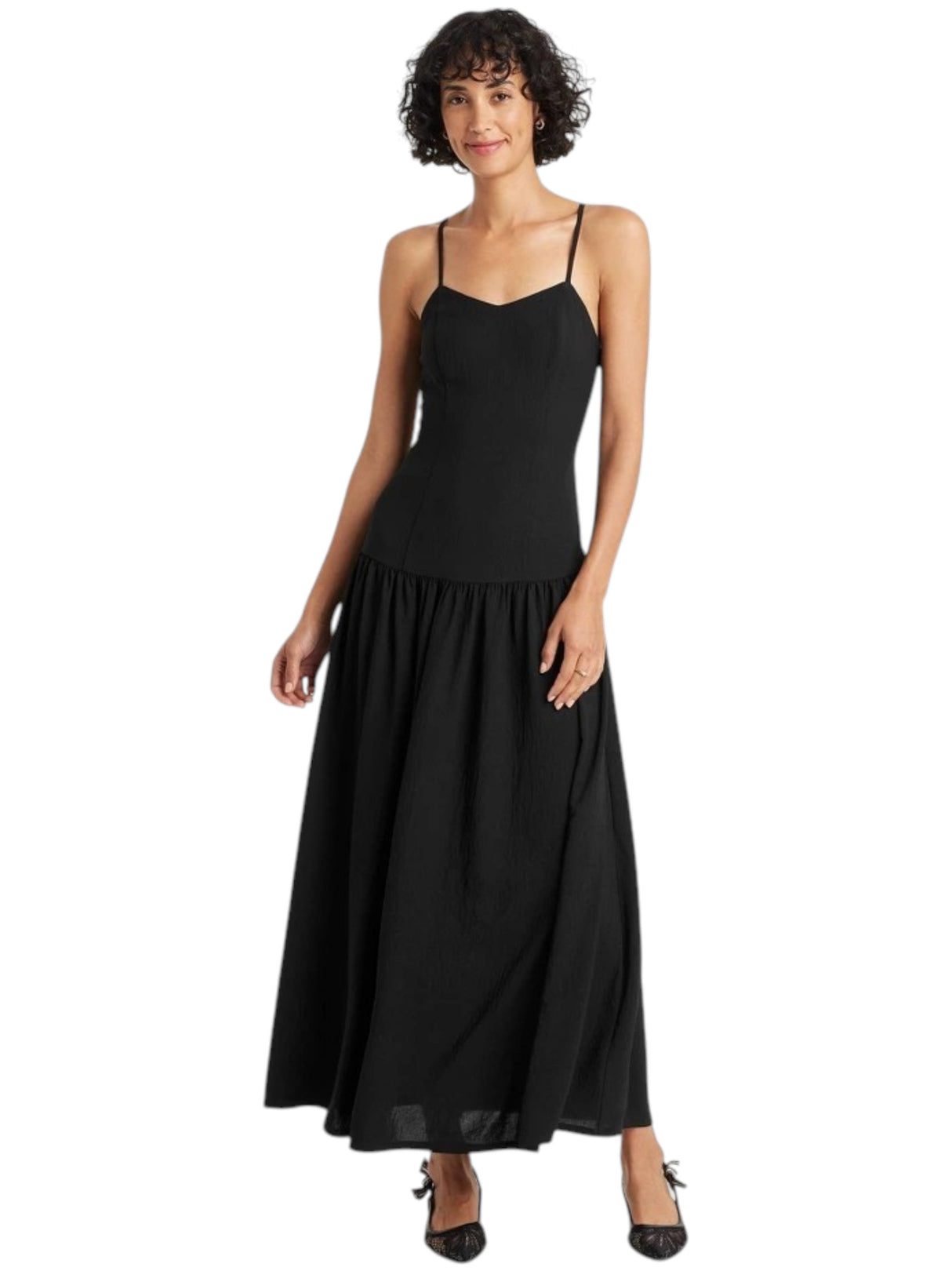 Image for Women's Plain Dress,Black