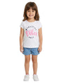 Image for Kids Girl's Printed Top,White