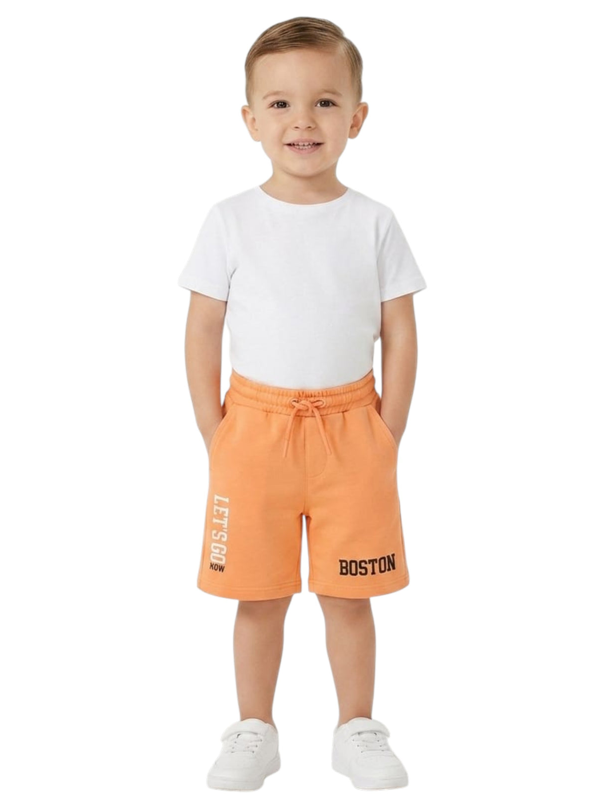 Image for Kids Boy's Printed Short,Orange