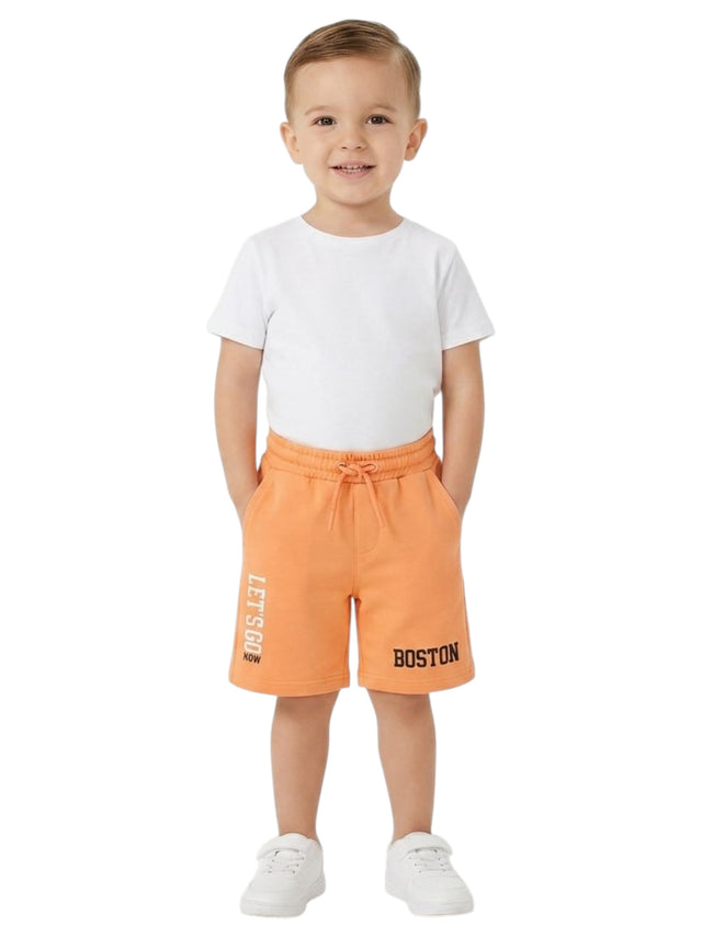 Image for Kids Boy's Printed Short,Orange
