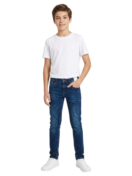 Image for Kids Boy's Plain Jeans,Blue