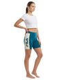 Image for Women's Printed Sport Short,Blue